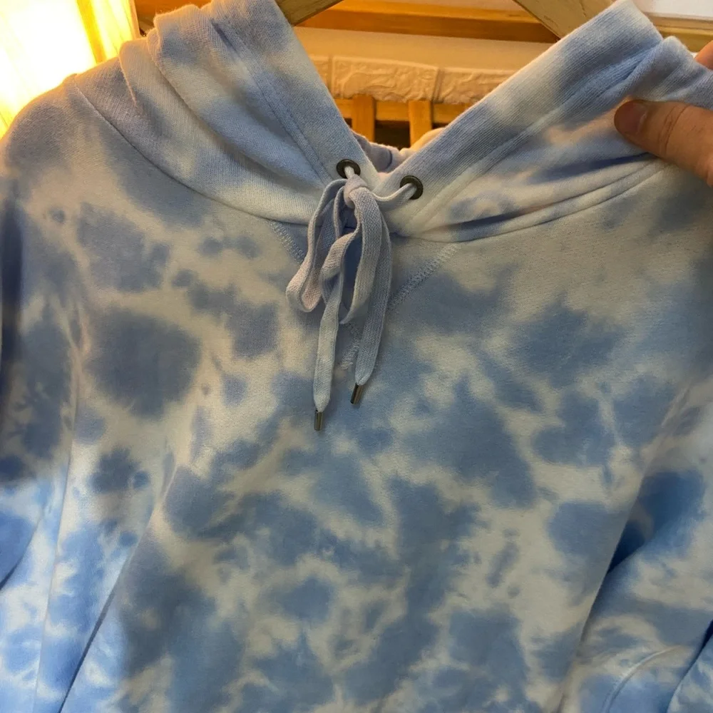 6️⃣5️⃣0️⃣ Chaps Sweatshirt Tie Dye Hoodie. Size - 3X - Picture 3 of 6